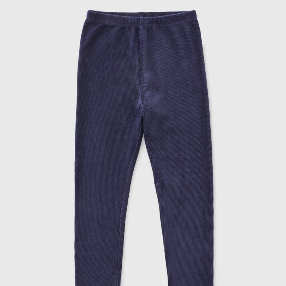 Boden Set of 2 Corduroy Leggings 6-7 Blue Lavender